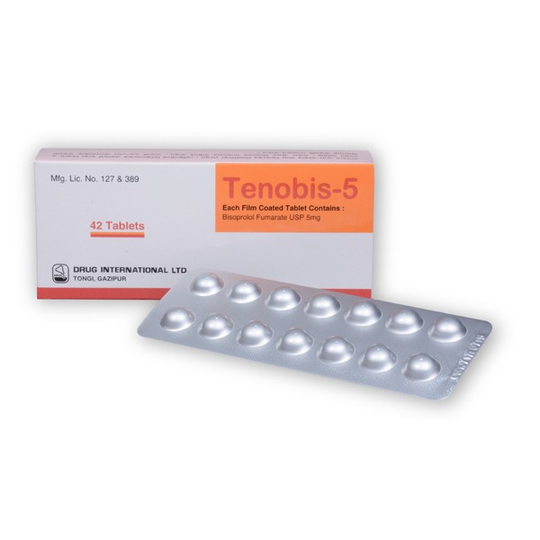 Tenobis 5mg Tab in Bangladesh,Tenobis 5mg Tab price , usage of Tenobis 5mg Tab