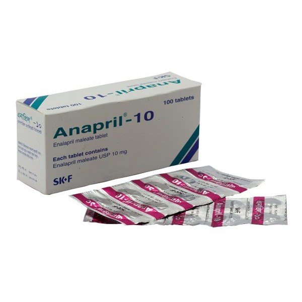 Anapril 10 mg Tablet in Bangladesh,Anapril 10 mg Tablet price , usage of Anapril 10 mg Tablet