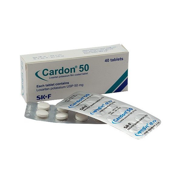 Cardon 50 tablet in Bangladesh,Cardon 50 tablet price , usage of Cardon 50 tablet