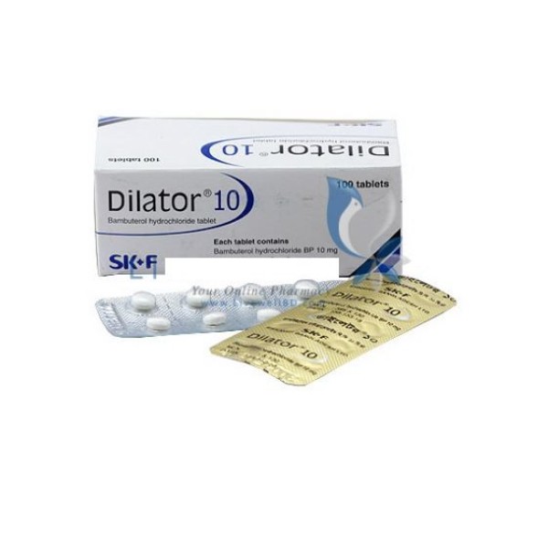 Dilator 10 Tablet in Bangladesh,Dilator 10 Tablet price , usage of Dilator 10 Tablet