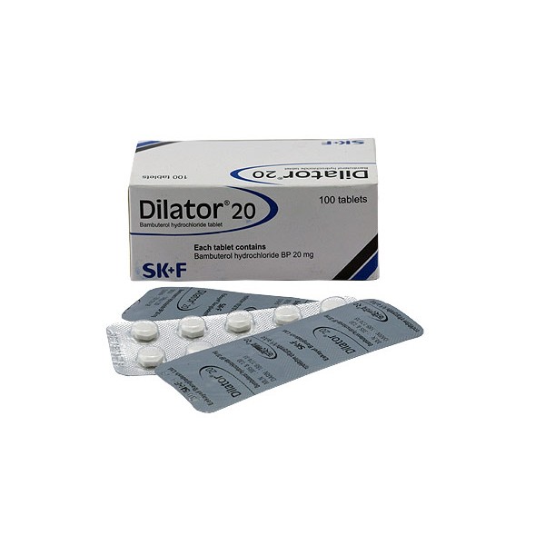 Dilator 20 tablet in Bangladesh,Dilator 20 tablet price , usage of Dilator 20 tablet