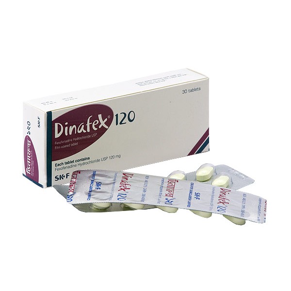 Dinafex 120 mg Tablet in Bangladesh,Dinafex 120 mg Tablet price , usage of Dinafex 120 mg Tablet