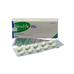 Dinafex 180 mg Tablet