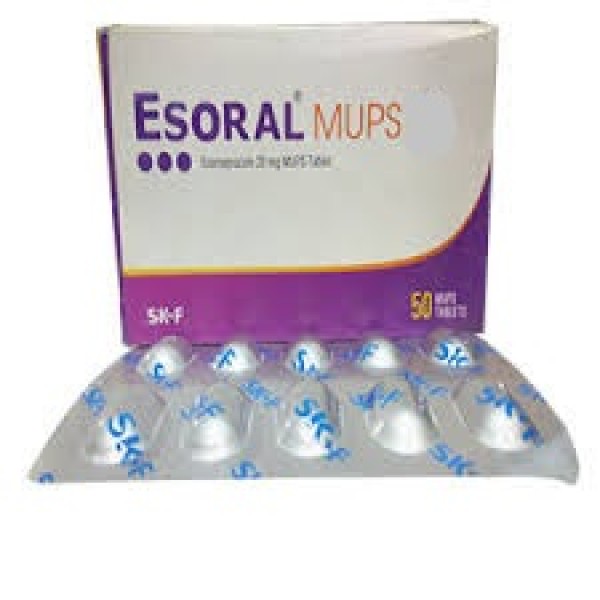 Esoral 40 mg MUPS Tablet in Bangladesh,Esoral 40 mg MUPS Tablet price , usage of Esoral 40 mg MUPS Tablet