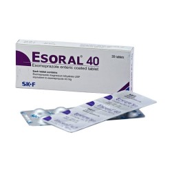 Esoral 40 mg Tablet Esoral 40 mg Tablet