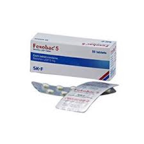 Fenobac 5mg tablet in Bangladesh,Fenobac 5mg tablet price , usage of Fenobac 5mg tablet