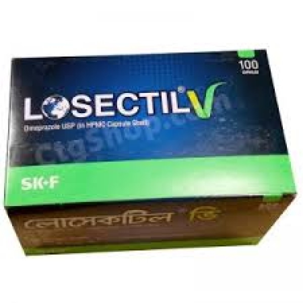 Losectil V 20 Cap in Bangladesh,Losectil V 20 Cap price , usage of Losectil V 20 Cap