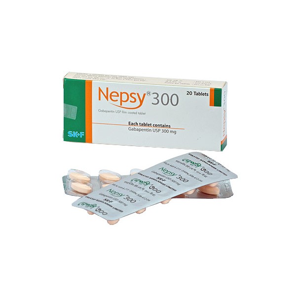 Nepsy 300 mg Tablet in Bangladesh,Nepsy 300 mg Tablet price , usage of Nepsy 300 mg Tablet