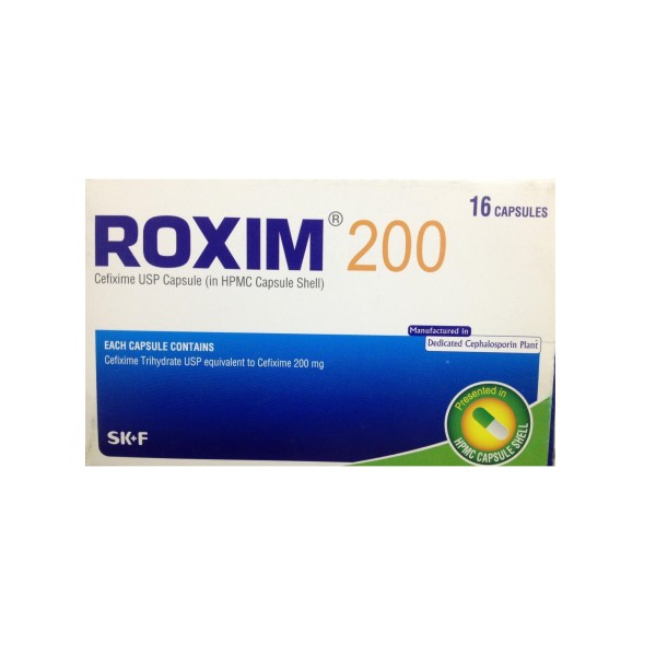Roxim 200 Tab in Bangladesh,Roxim Tab Cap price , usage of Roxim 200 Tab