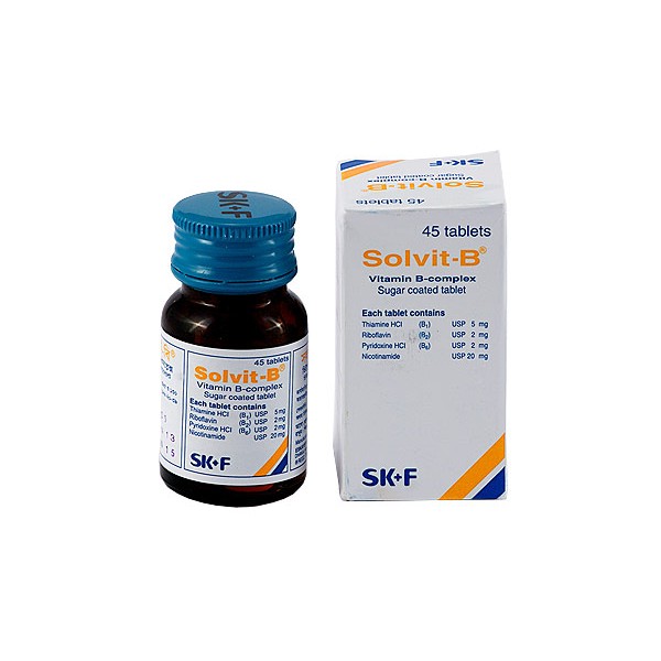 Solvit B Tablet -POT in Bangladesh,Solvit B Tablet -POT price , usage of Solvit B Tablet -POT