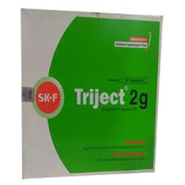 Triject 2 gm IV Inj.