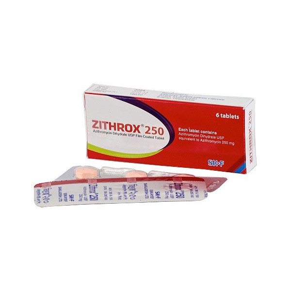 Zithrox 250 tablet in Bangladesh,Zithrox 250 tablet price , usage of Zithrox 250 tablet