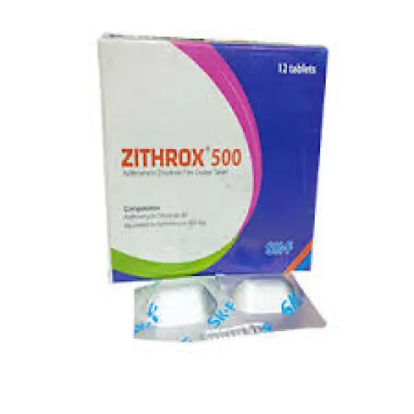 Zithrox 500 tablet - Azithromycin