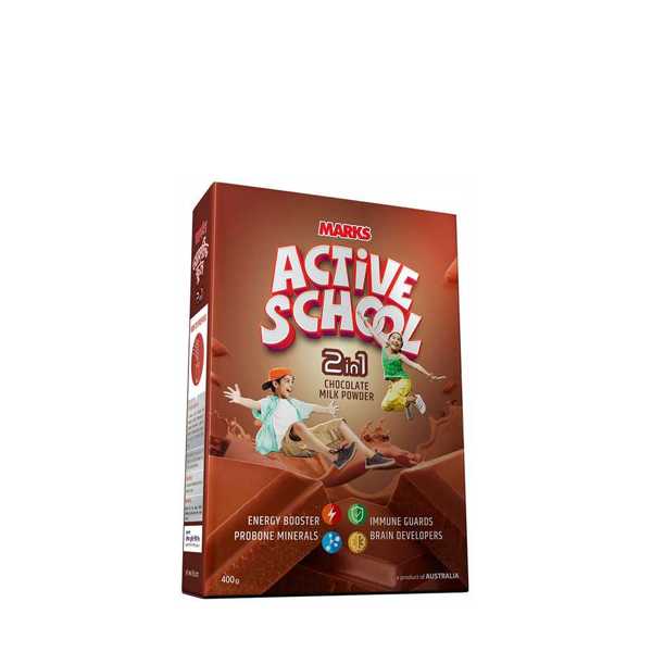 Marks Active School 2 in 1 Chocolate Milk Powder 400 gm in Bangladesh,Marks Active School 2 in 1 Chocolate Milk Powder 400 gm price,usage of Marks Active School 2 in 1 Chocolate Milk Powder 400 gm