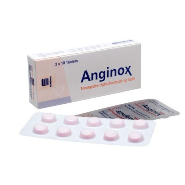 Anginox (Tab) 20mg in Bangladesh,Anginox (Tab) 20mg price , usage of Anginox (Tab) 20mg