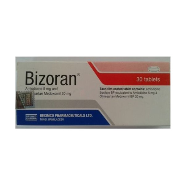 Bizoran 5/20mg in Bangladesh,Bizoran 5/20mg price , usage of Bizoran 5/20mg