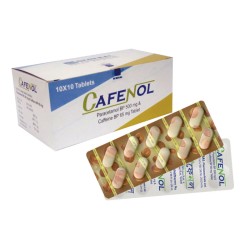 Cafenol (Tab) Bp 500mg + caffeine usp 65mgt/t.