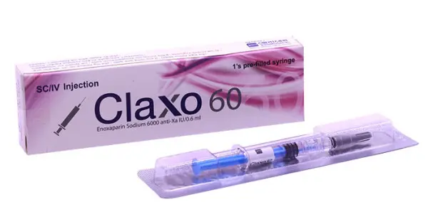 Claxo 60 mg/0.6 ml Injection - Enoxaparin Sodium
