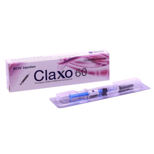 Claxo 60 mg/0.6 ml Injection in Bangladesh,Claxo 60 mg/0.6 ml Injection price, usage of Claxo 60 mg/0.6 ml Injection