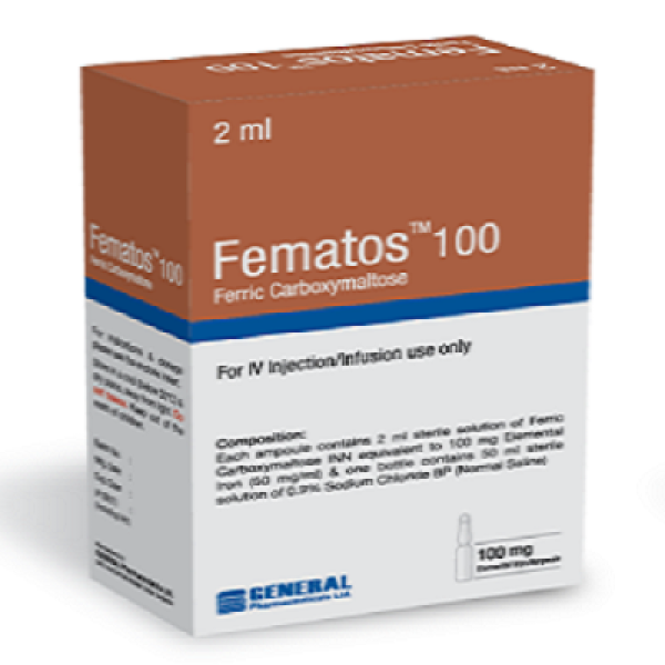 Fematos 100 mg/2 ml IV Injection or Infusion in Bangladesh,Fematos 100 mg/2 ml IV Injection or Infusion price, usage of Fematos 100 mg/2 ml IV Injection or Infusion