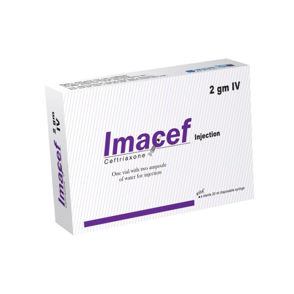 Imacef 2gm IV