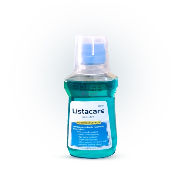 Listacare Blue Mint 120 ml Mouthwash in Bangladesh,Listacare Blue Mint 120 ml Mouthwash price, usage of Listacare Blue Mint 120 ml Mouthwash