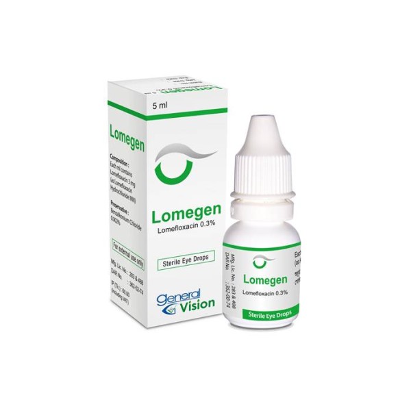 Lomegen 0.3% 5 ml Eye/Ear Drop in Bangladesh,Lomegen 0.3% 5 ml Eye/Ear Drop price, usage of Lomegen 0.3% 5 ml Eye/Ear Drop