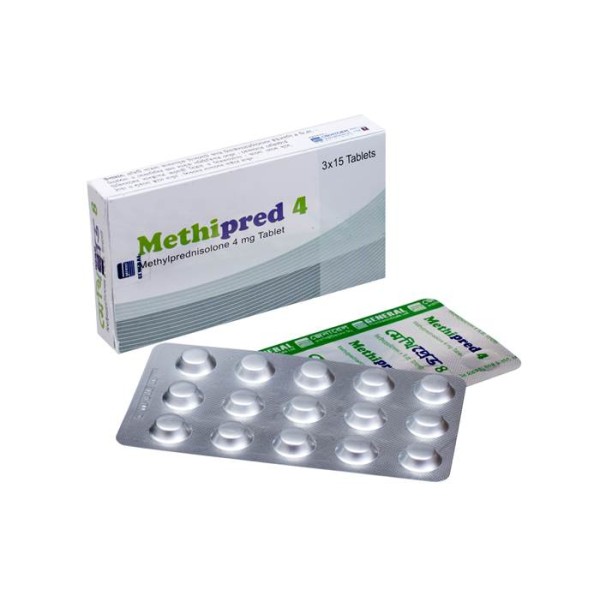 Methipred 4 mg Tablet in Bangladesh,Methipred 4 mg Tablet price, usage of Methipred 4 mg Tablet