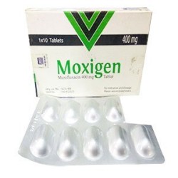 Moxigen 400 mg Tab Moxigen 400 mg Tab