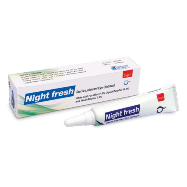 Night fresh Eye Oint. in Bangladesh,Night fresh Eye Oint. price , usage of Night fresh Eye Oint.