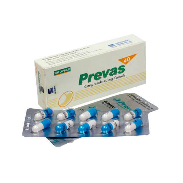 Prevas 40 Cap in Bangladesh,Prevas 40 Cap price , usage of Prevas 40 Cap