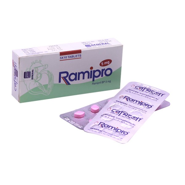 Ramipro 5 Tab in Bangladesh,Ramipro 5 Tab price , usage of Ramipro 5 Tab