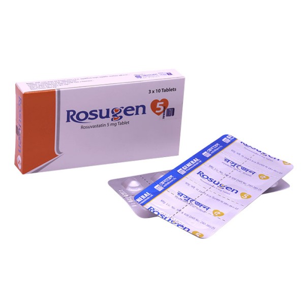 Rosugen 5 Tab in Bangladesh,Rosugen 5 Tab price , usage of Rosugen 5 Tab