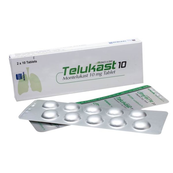 Telukast 10 Tab in Bangladesh,Telukast 10 Tab price , usage of Telukast 10 Tab