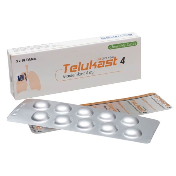 Telukast 4 Tab Telukast 4 Tab