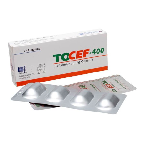 Tocef 400 Cap in Bangladesh,Tocef 400 Cap price , usage of Tocef 400 Cap
