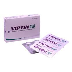 Viptin Plus 50 mg+850 mg Tablet