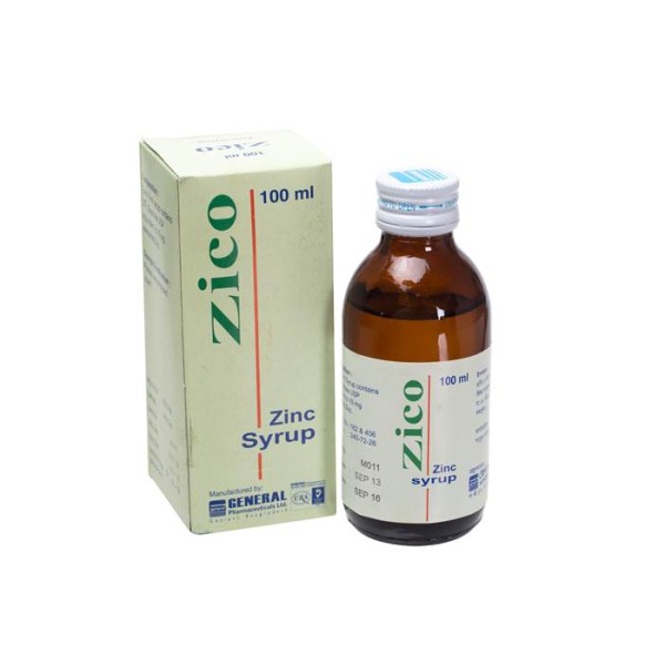 Zico 100 ml Syp in Bangladesh,Zico 100 ml Syp price , usage of Zico 100 ml Syp
