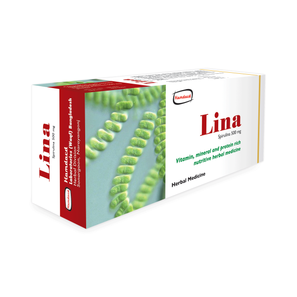 Capsule Lina Spirulina 500mg, spirulina, harbal