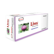 Capsule Livec Milk Thistle 87.50mg