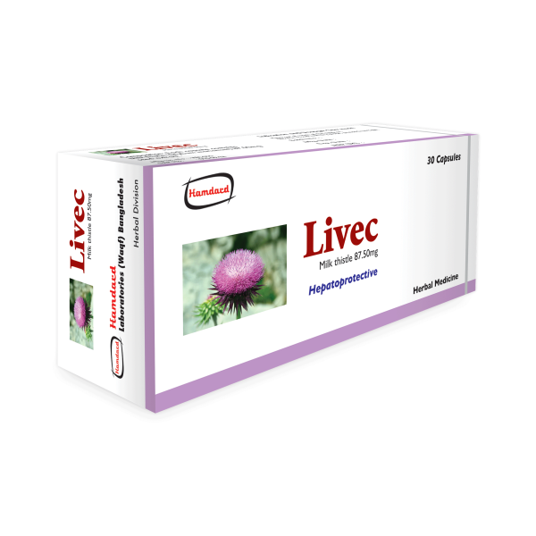 Capsule Livec® Milk Thistle 87.50mg in Bangladesh,Capsule Livec® Milk Thistle 87.50mg price , usage of Capsule Livec® Milk Thistle 87.50mg