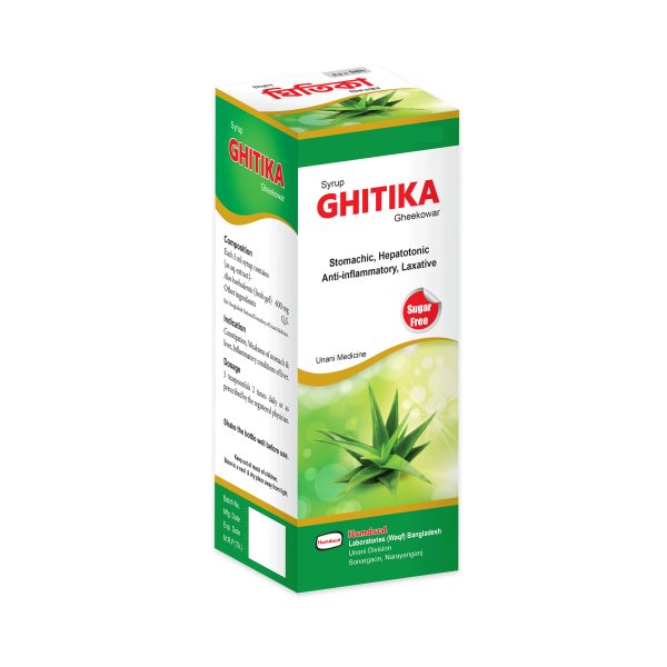 Syrup Ghitika 100 ml in Bangladesh,Syrup Ghitika 100 ml price , usage of Syrup Ghitika 100 ml
