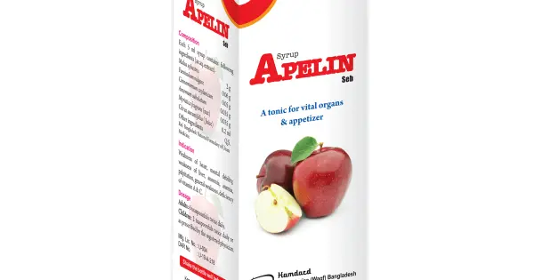Syrup Apelin 450 ml - A Tonic For Vital Organs & Appetizer