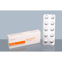 Acecard 2.5 tablet 1 Strip Acecard 2.5 tablet 1 Strip