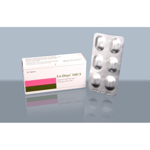 Co-disys 160/5 (Tab) 5mg/tablet