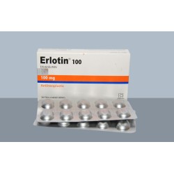 Erlotin 100 mg Tablet