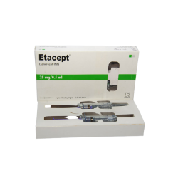 Etacept 25 mg/0.5 ml SC Injection