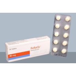 Feluric 80mg 1 Strip Feluric 80mg 1 Strip