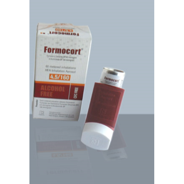 Formocort (160 mcg+4.5 mcg)/puff Inhaler Bangladesh,Formocort (160 mcg+4.5 mcg)/puff Inhaler price, usage of Formocort (160 mcg+4.5 mcg)/puff Inhaler