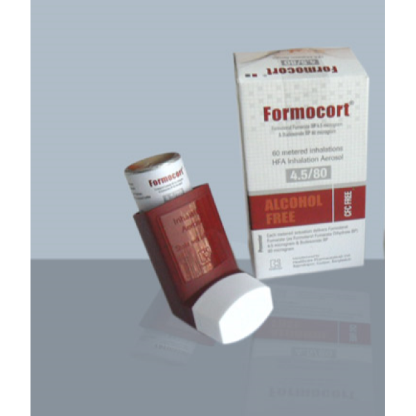 Formocort (80 mcg+4.5 mcg)/puff Inhaler Bangladesh,Formocort (80 mcg+4.5 mcg)/puff Inhaler price, usage of Formocort (80 mcg+4.5 mcg)/puff Inhaler